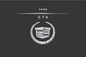 2003 Cadillac Cts Owner's Manual