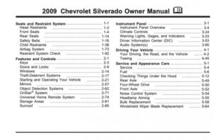 2009 Chevrolet Silverado 1500