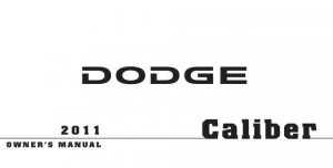 2011 Dodge Caliber Owner's Manual