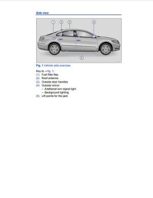 2012 Volkswagen CC Owner's Manual