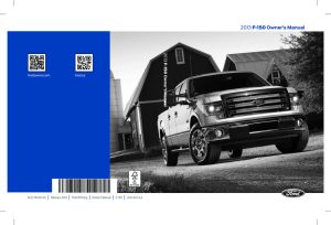 2013 Ford F150 Owner's Manual