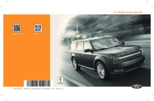 2013 Ford Flex Owner's Manual
