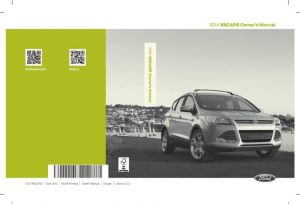 2014 Ford Escape Owner's Manual