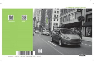 2014 Ford Fiesta Owner's Manual