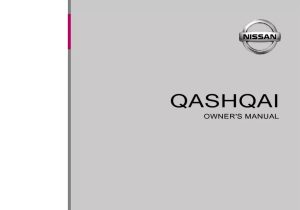 2014 Nissan Qashqai Owner's Manual