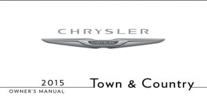 2015 Chrysler Town and Country Owner's Manual