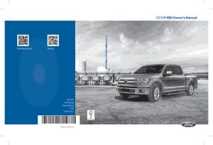 2015 Ford F150 Owner's Manual