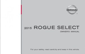 2015 Nissan Rogue Select Owner's Manual