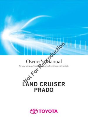 2015 Toyota Prado Owner's Manual
