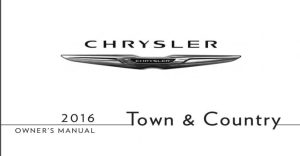 2016 Chrysler Town and Country Owner's Manual