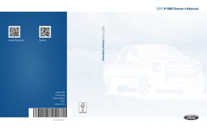 2017 Ford F150 Owner's Manual