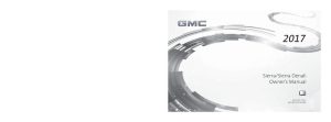 2017 GMC Sierra Owner's Manual