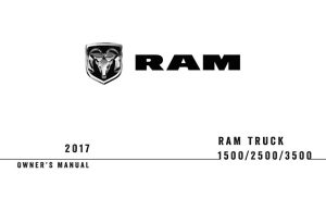 2017 RAM 1500 Owner's Manual
