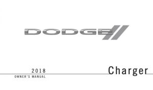 2018 Dodge Charger Owner's Manual