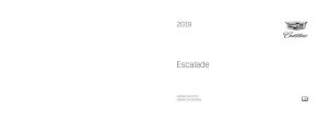 2019 Cadillac Escalade Owner's Manual