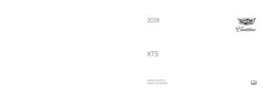 2019 Cadillac Xt5 Owner's Manual