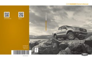 2019 Ford Ranger Owner's Manual