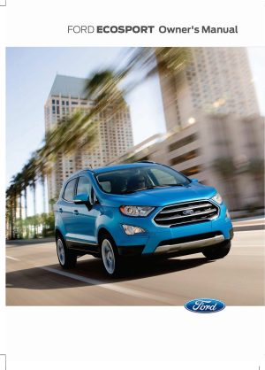 2020 Ford Ecosport Owner's Manual