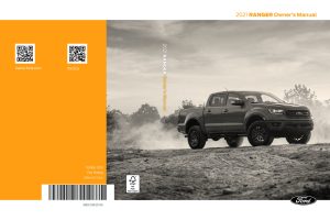 2021 Ford Ranger Owner's Manual