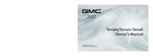 2021 GMC Terrain Owner's Manual