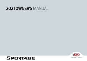 2021 Kia Sportage Owner's Manual