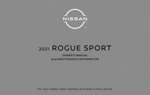 2022 Nissan Rogue Sport Owner's Manual