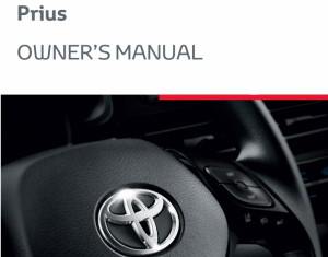 2022 Toyota Prius Owner's Manual