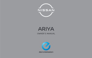 2023 Nissan Ariya Owner's Manual