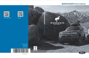2023 Ford Bronco Sport Owner's Manual