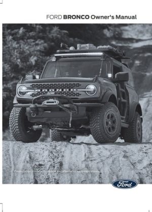 2023 Ford Bronco Owner's Manual