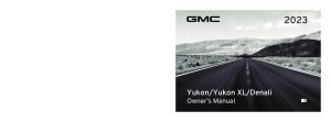 2023 GMC Yukon Denali Owner's Manual