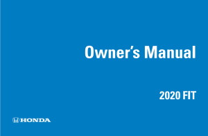 2023 Honda Fit Owner's Manual