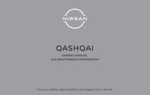 2023 Nissan Qashqai Owner's Manual
